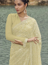 Womens Premium Fashion Ethnic Yellow Color Saree-MLSHWSA2103YLW0ONE